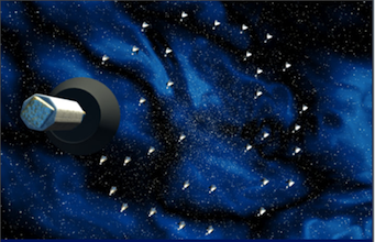 Hypertelescope in space Hypertelescope in space